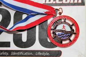 City of Roses Half Marathon Finisher's Medal