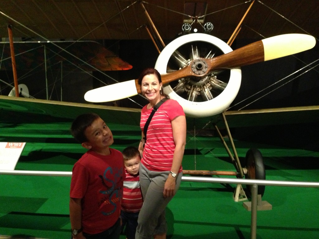 Brain overload at the Air Force Museum in Dayton