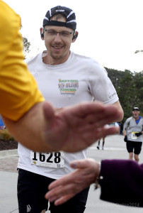 Awkward photo alert:  Trev at the Myrtle Beach Marathon photo credit: myrltebeachonline.com
