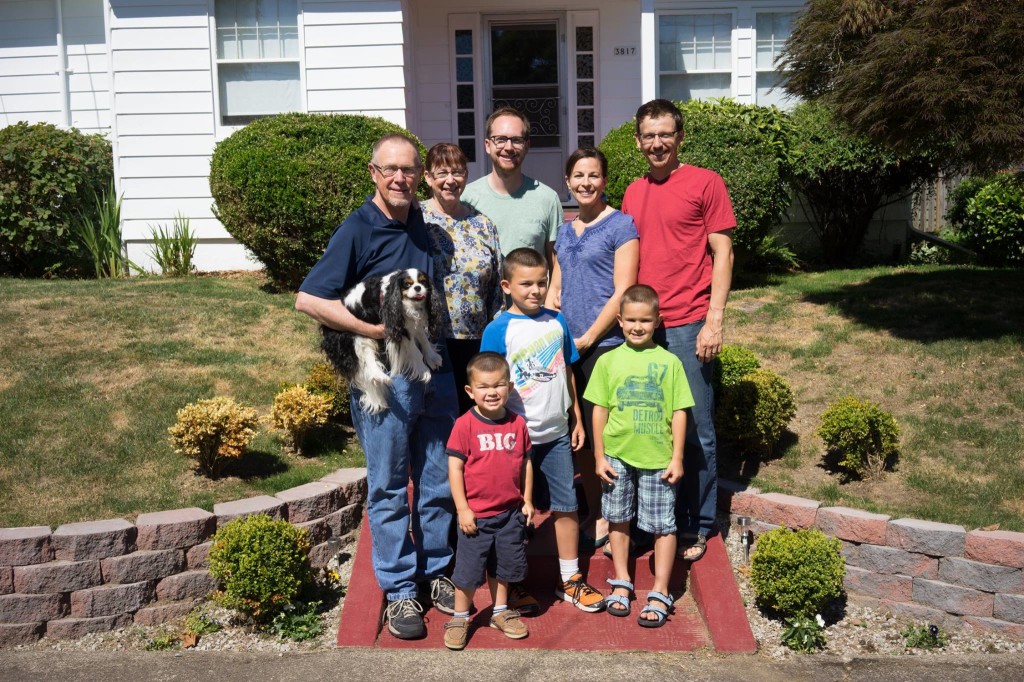 Spencer Family in Portland 2014