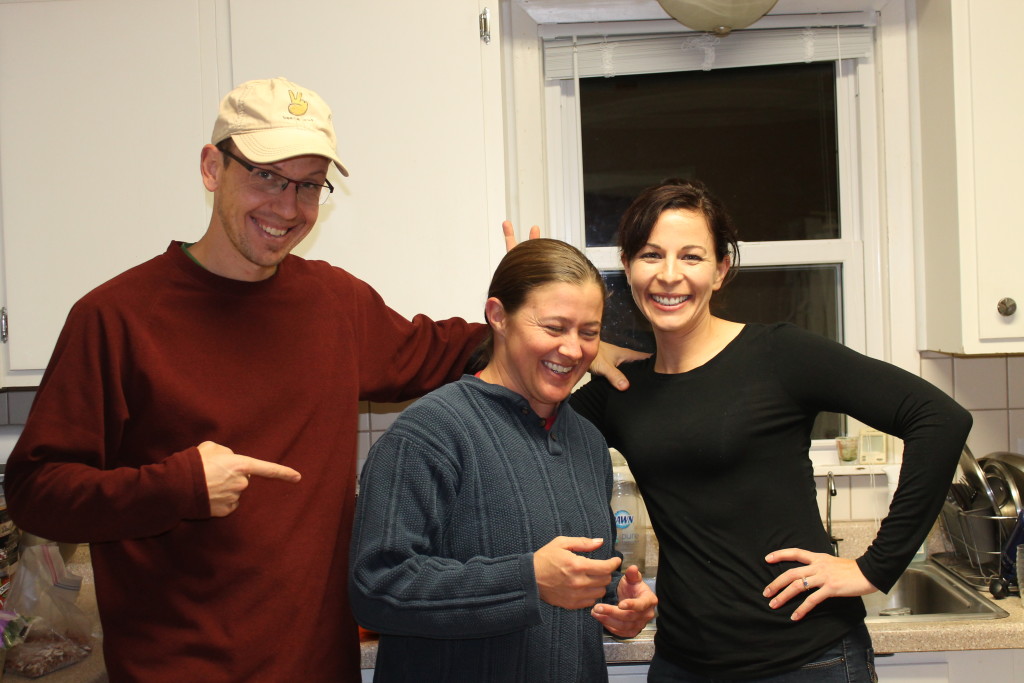 Trevor and Angie with Academy Member Beth Brenier