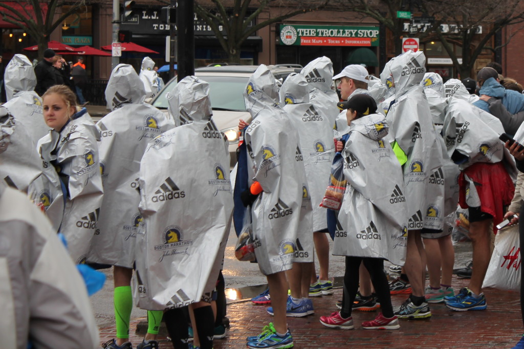 Marathon finishers