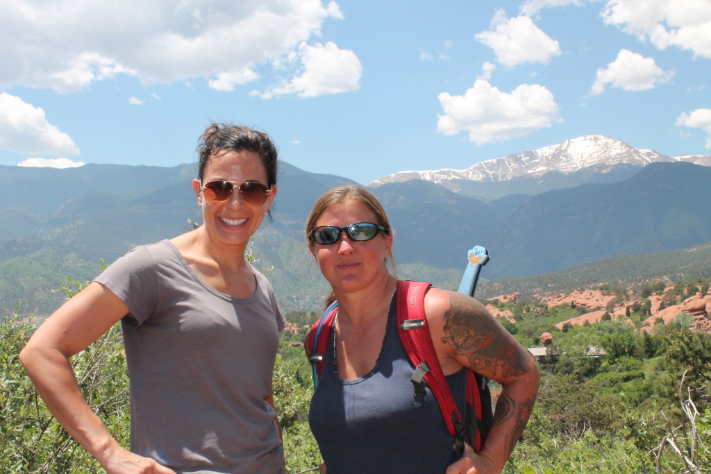 With Academy member Beth Brenier in Manitou Springs, Colorado