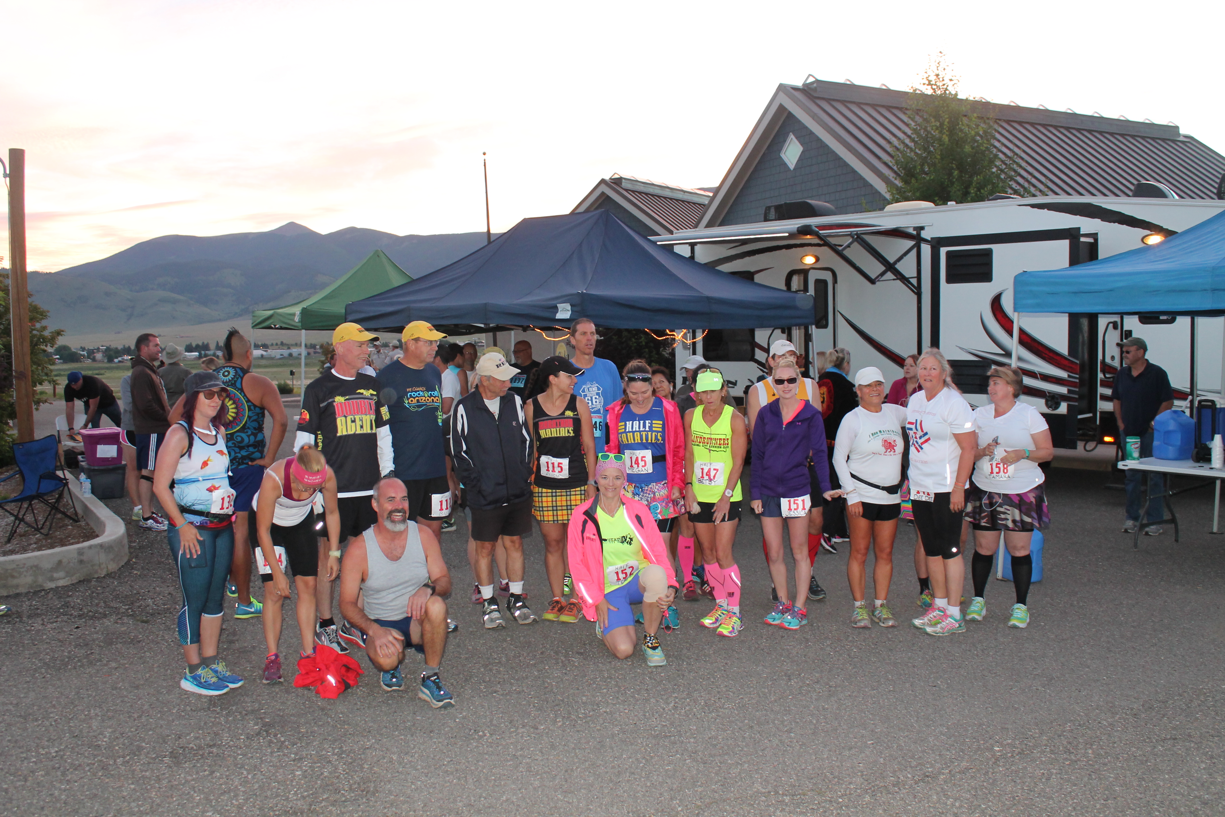 Maniac photo at the Eagle Nest Lake State Park Marathon