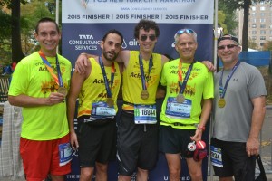 NYC Marathon Finish Group