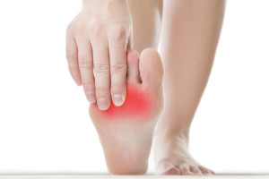 Pain in the female foot