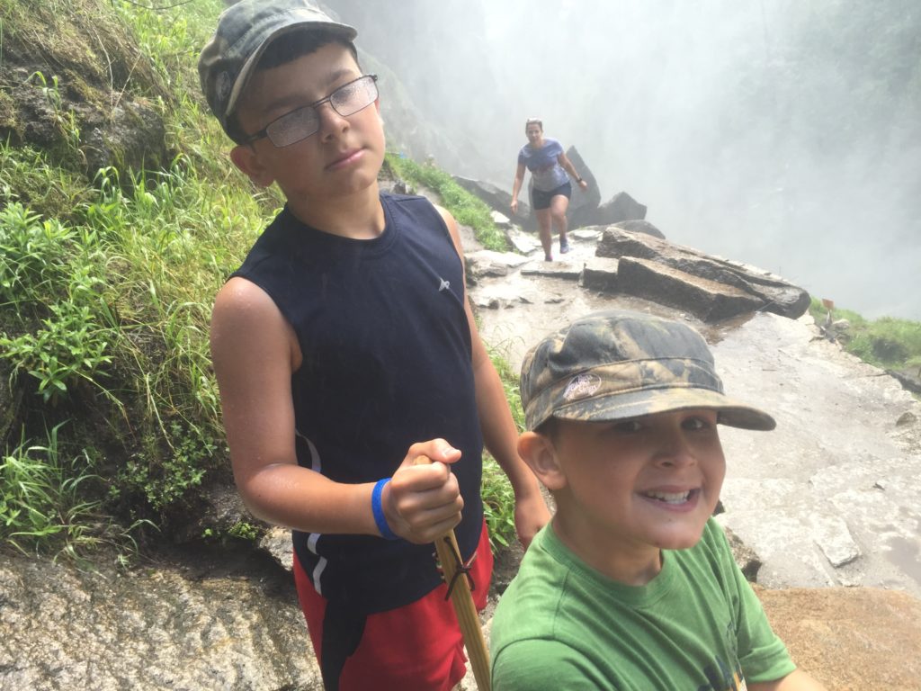 Straggling behind on the Mist Trail two days after my 50k