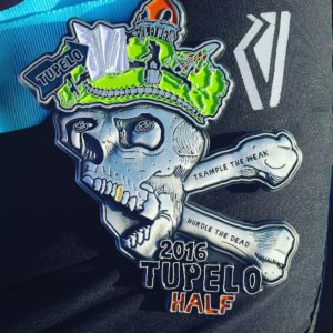 Tupelo Half Marathon Medal